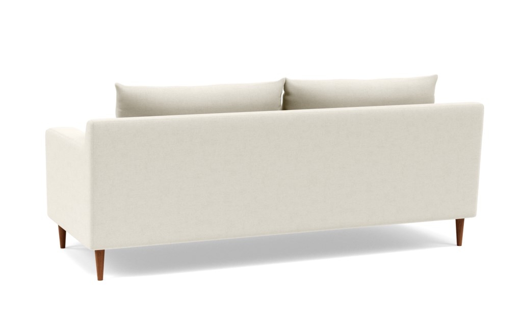 SLOAN Fabric Sofa - 83" - Chalk Heathered Weave-Double down blend - Image 3