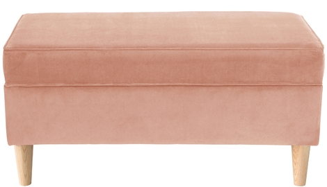 PERRY KIDS STORAGE BENCH, ROSEWATER - Image 1