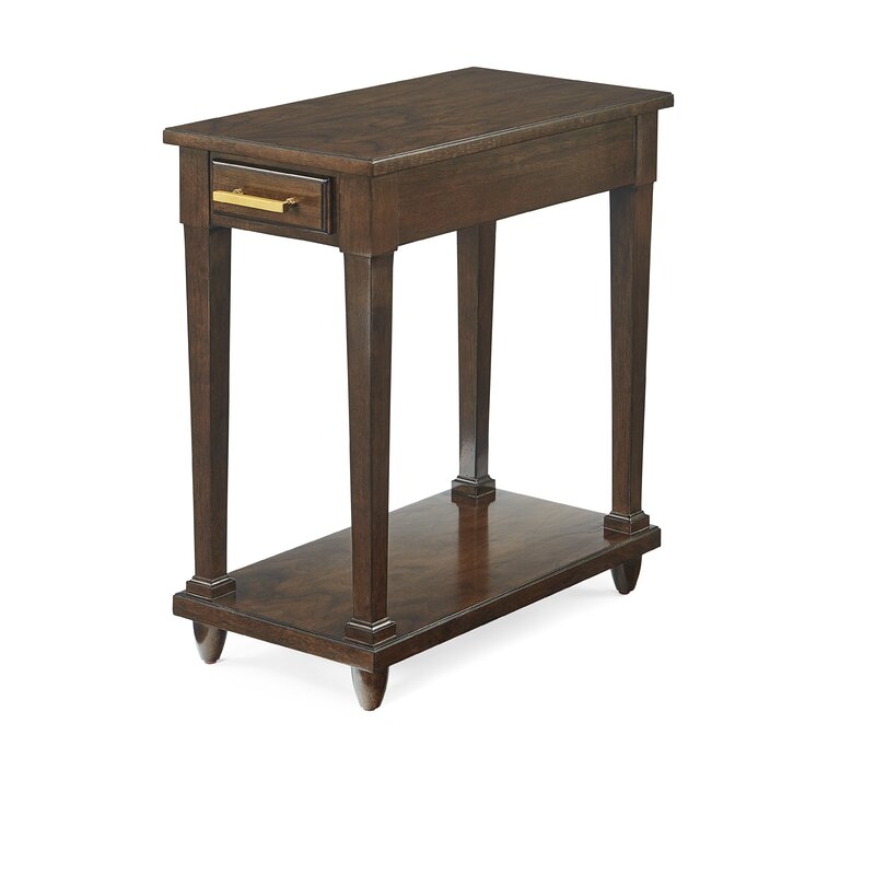 Woodbridge Furniture Tuscan Solid Wood End Table with Storage - Image 0