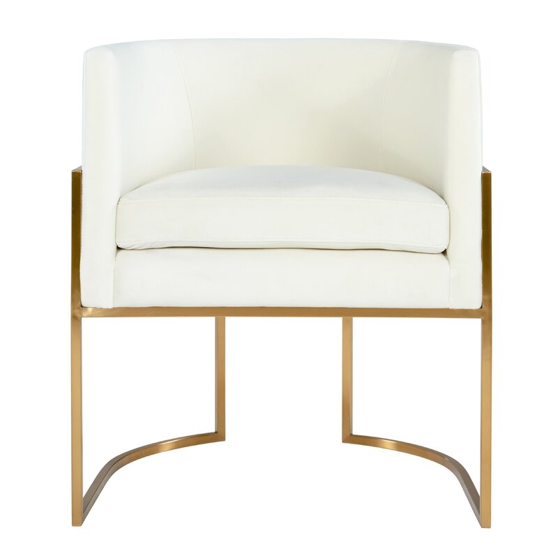 Giselle Upholstered Dining Chair - Image 1