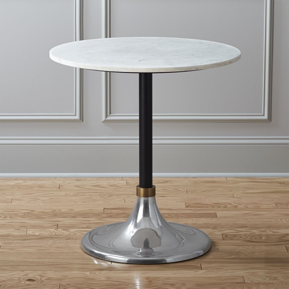 hackney marble cocktail table - Image 0