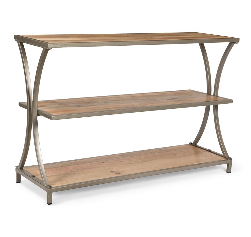 Isom 45" Solid Wood Console Table - Image 1