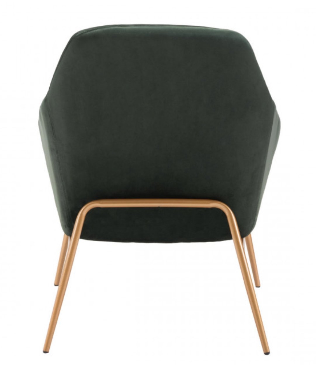 Debonair Arm Chair, Green Velvet - Image 1