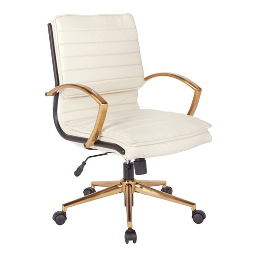 Opheim Conference Chair- Cream - Image 0