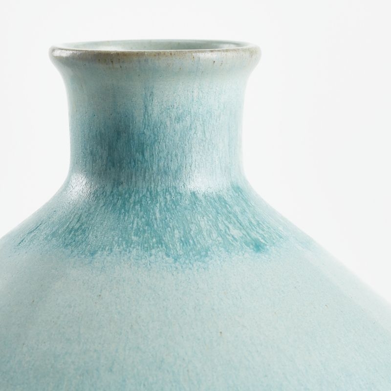 Mireya Mint Blue Vase - Image 2