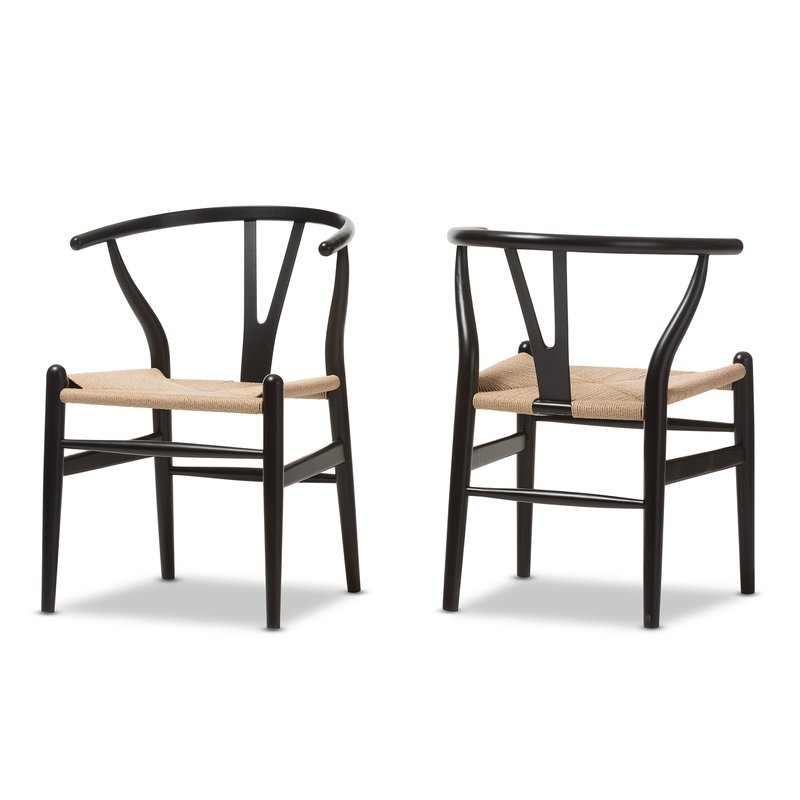 Eli Solid Wood Dining Chair - set of 2 - Image 1