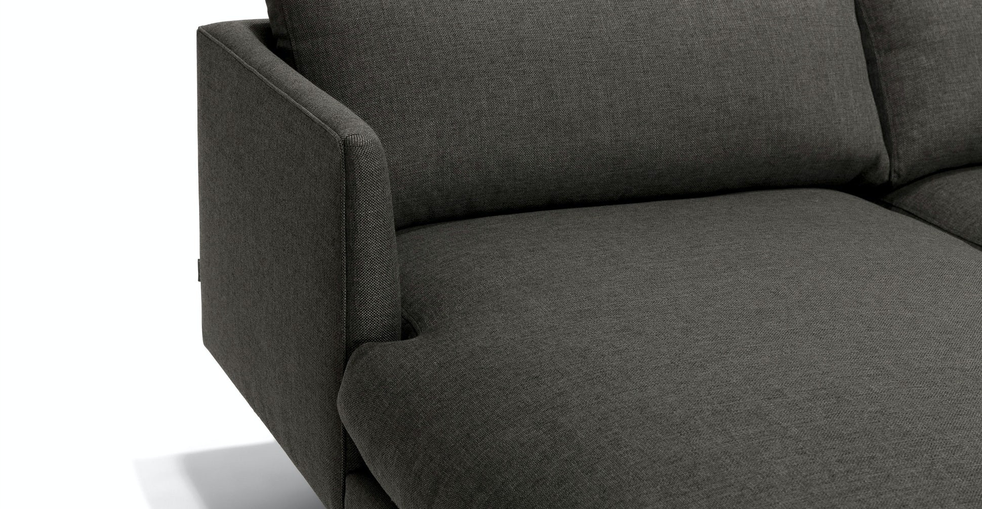 Burrard Graphite Gray Left Sectional Sofa - Image 6