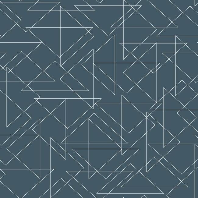 Triangulation Premium Peel and Stick Wallpaper - Image 0