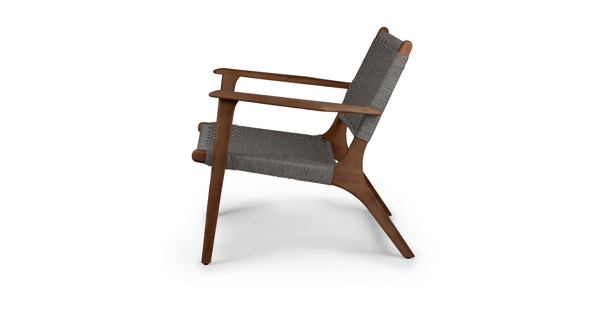Reni Freckle Gray Lounge Chair - Image 2
