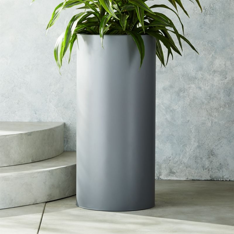 Stax Planter Medium Grey - Image 4