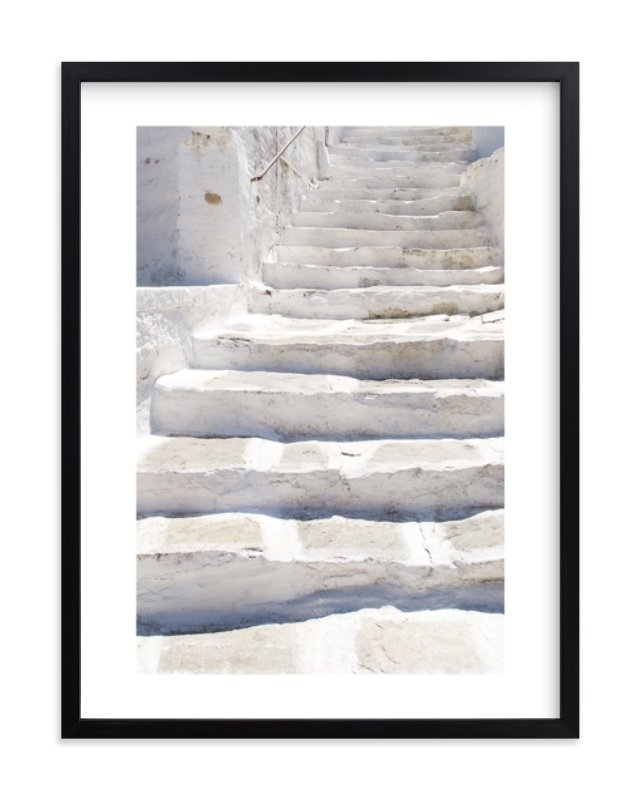 White stairs, 18x24 - Image 0