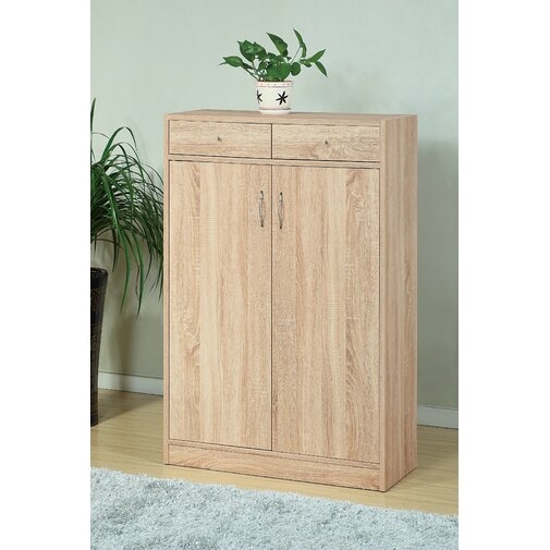 Wooden Entryway Shoe Storage Cabinet - Image 0