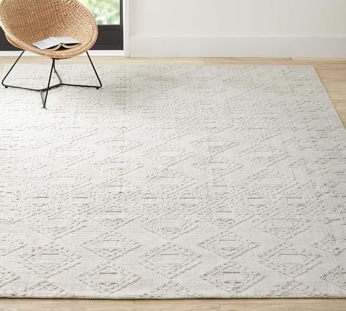Avery Handwoven Easy Care Rug - Image 1
