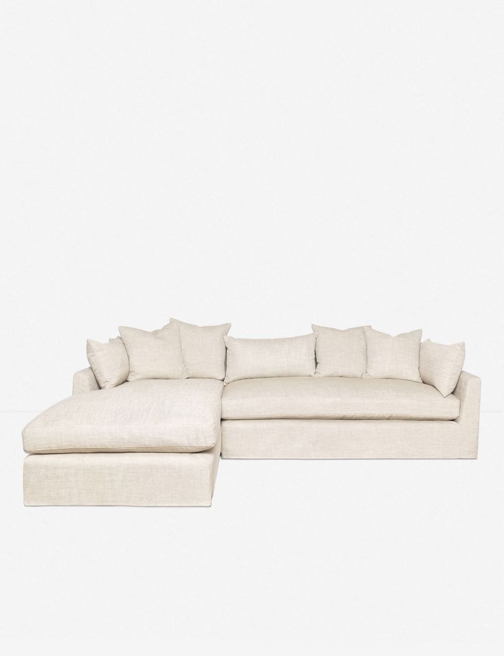 PARQUE LEFT-FACING SLIPCOVER SECTIONAL SOFA - Image 0