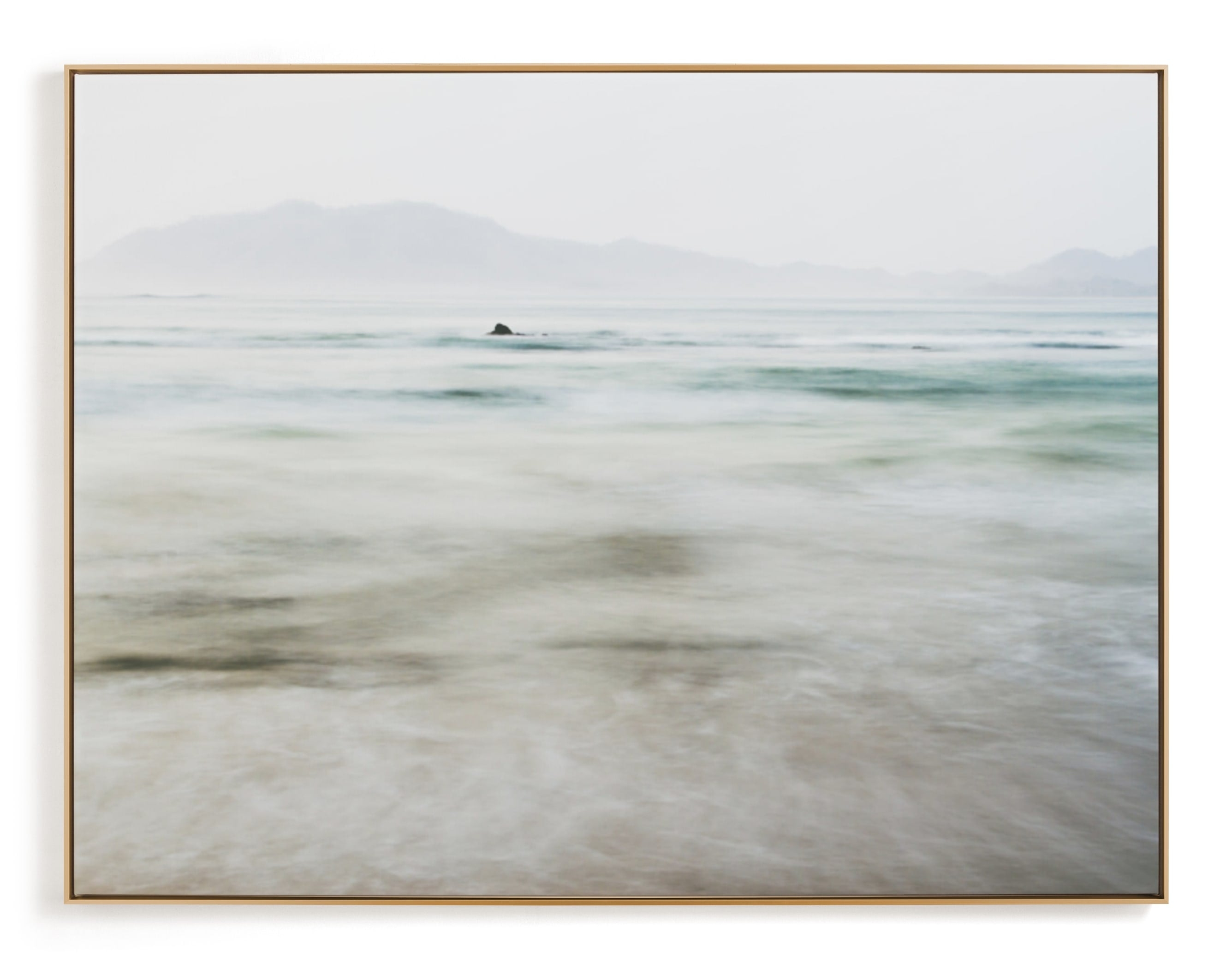 The Pacific, Canvas, Brass Canvas Frame, 54" x 40" - Image 0