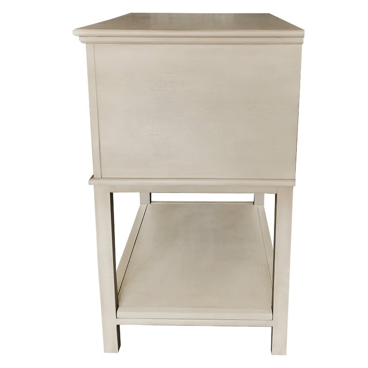 Ardaghmore 2 - Drawer Nightstand in White - Image 3