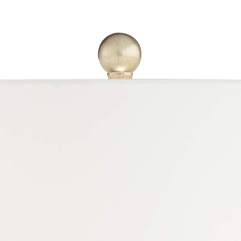 Possini Euro Bravo Champagne Geometric Table Lamp - Image 3