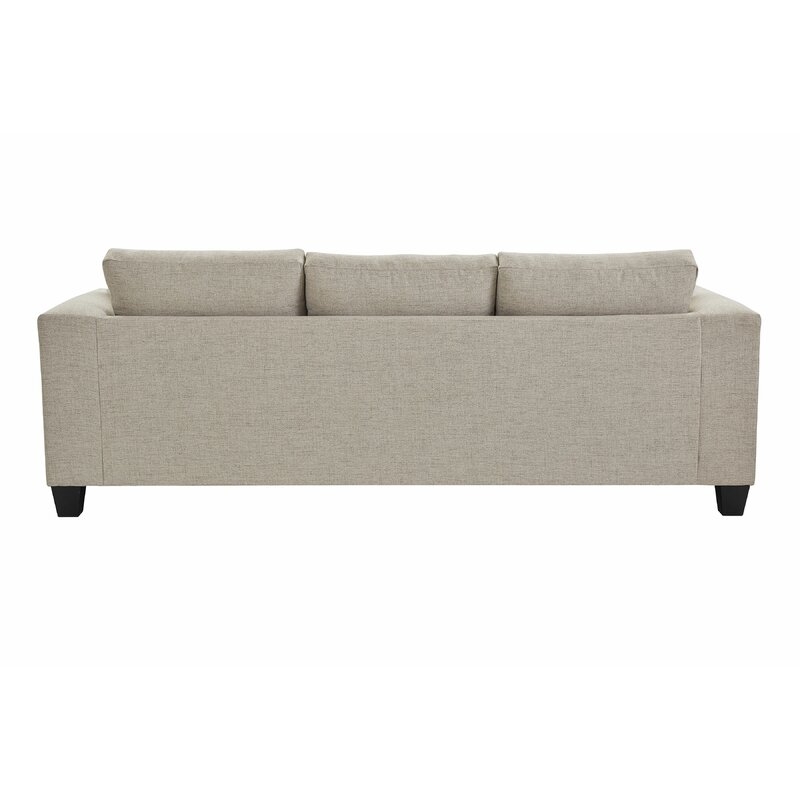 Cohn 84" Wide Reversible Corner Sectional with Ottoman - Image 1