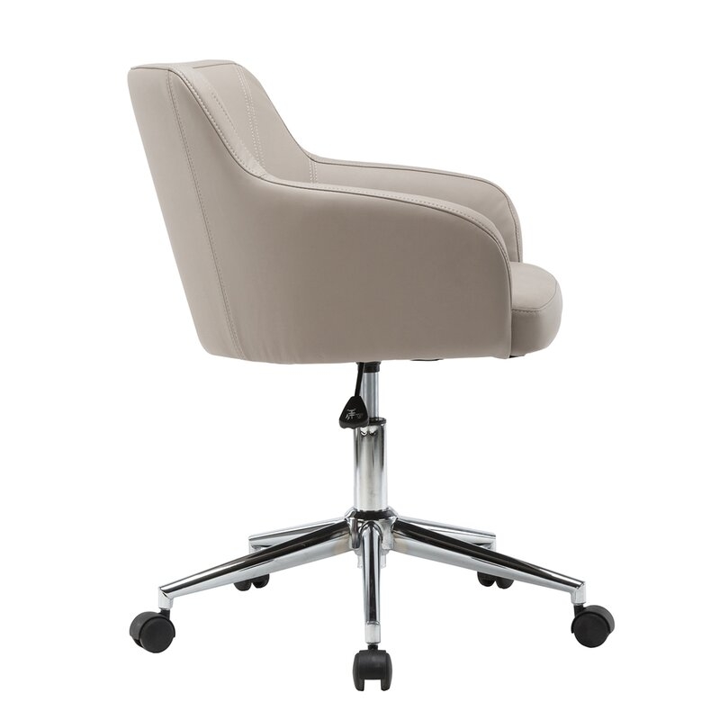 Vance Comfy and Classy Home Office Mid-Back Desk Chair - Image 2