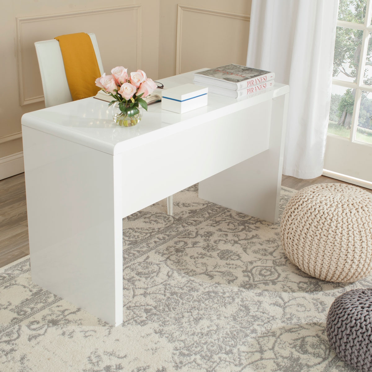 Kaplan Desk - White - Arlo Home - Image 3