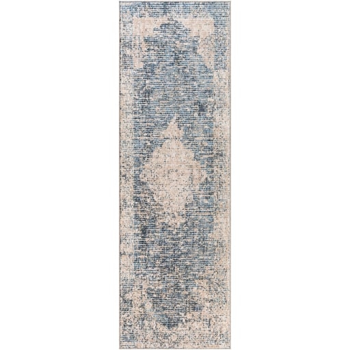 Amore Beige Indoor 2'7" x 7'10" Machine Woven Rug - Image 0