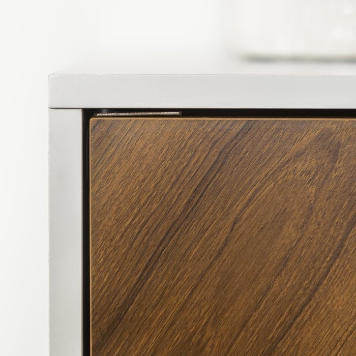 Keiko Modern Bookmatch Buffet Table - Image 1