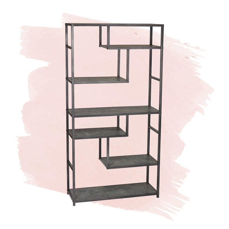 Anabelle Geometric Bookcase - Image 1