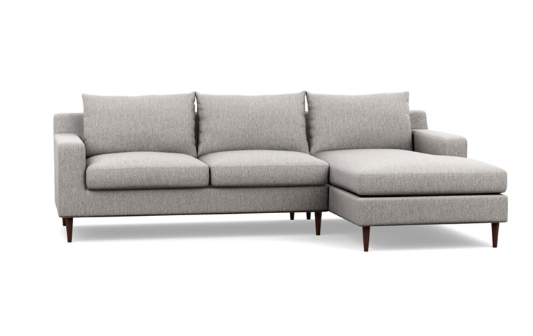 SLOAN Sectional Sofa with Right Chaise - Earth 104" - Image 0