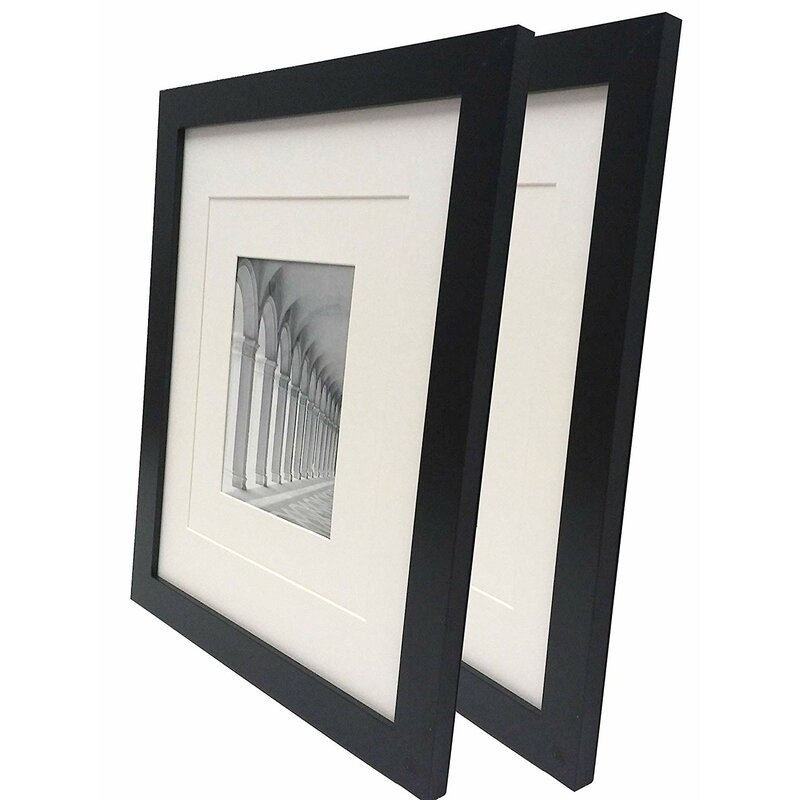 Lucienne Modern Chic Smooth Picture Frame (Set of 2) - Image 1