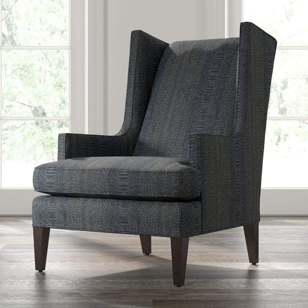 Luxe High Wing Back Chair - Image 1
