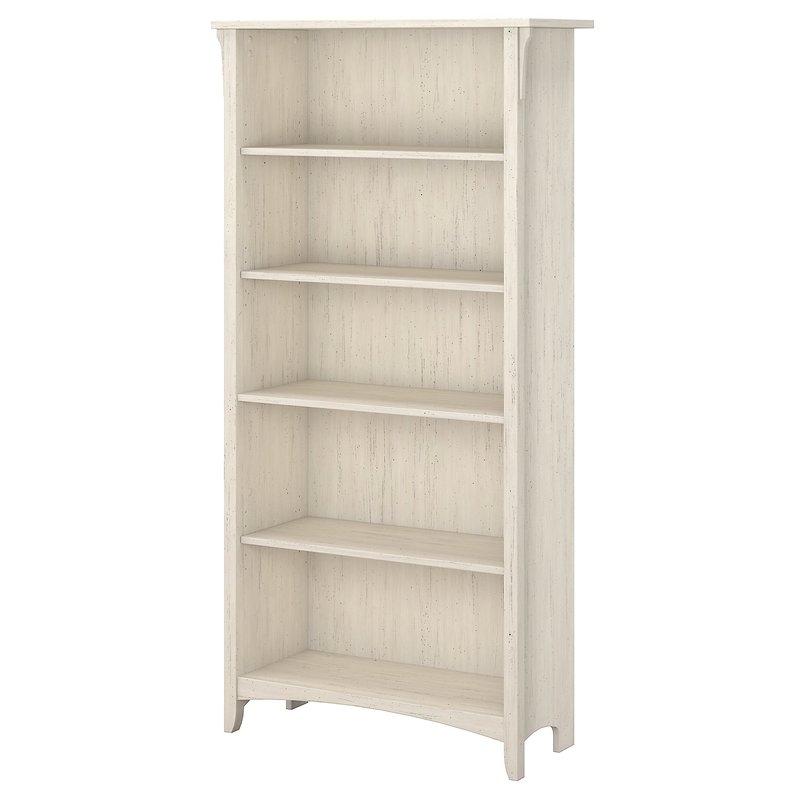 Antique White Salina Standard Bookcase - Image 0