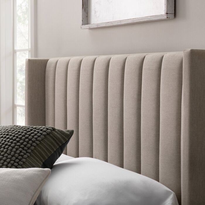 Flemings Upholstered Low Profile Platform Bed - Image 2