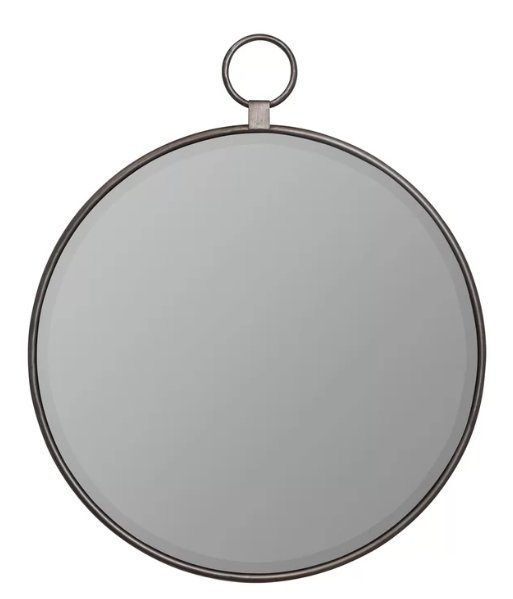Matthias Traditional Beveled Accent Mirror / Silver - Image 0