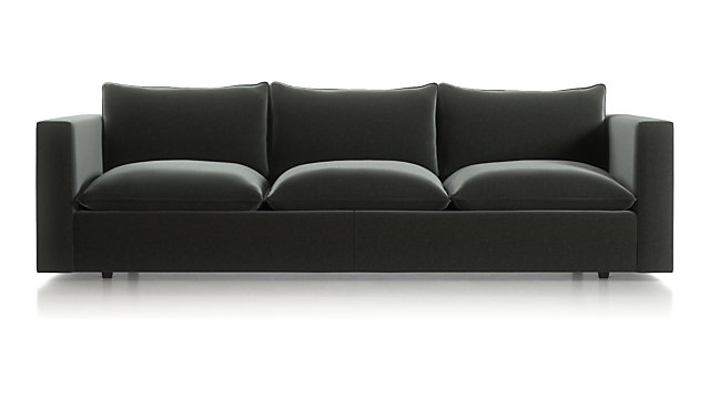 Lotus 109" Low Grande Sofa - Fabric:Variety Steel - Image 0