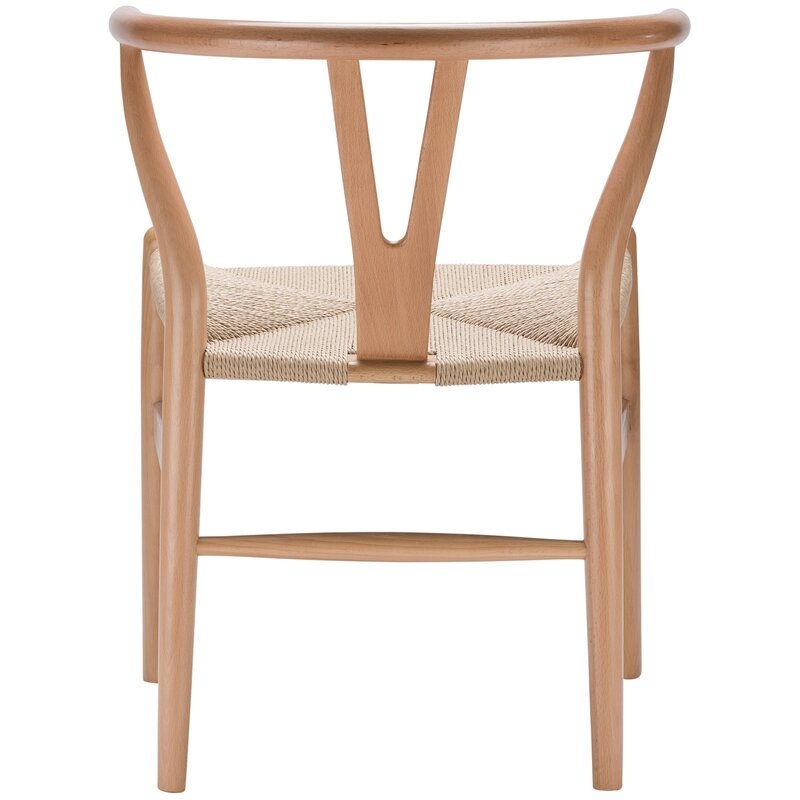 Dayanara Solid Wood Dining Chair, Natural - Image 5