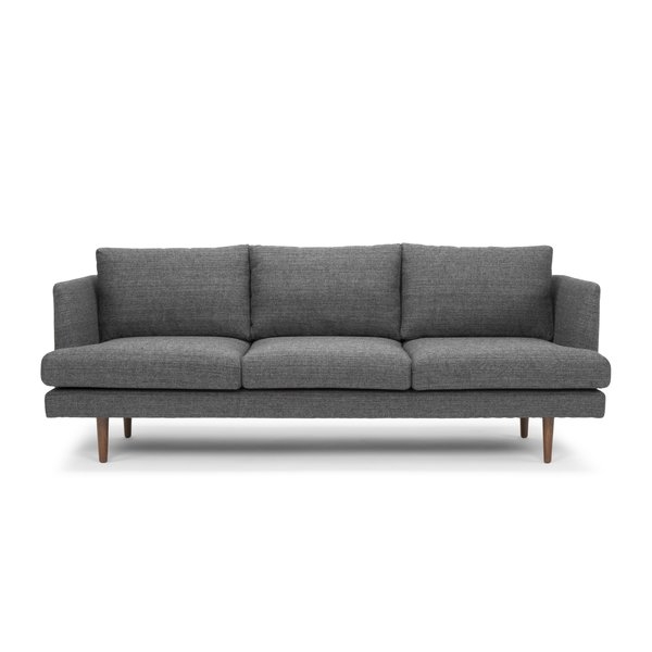 Reanna Polyester Blend 84" Recessed Arm Sofa - Image 0