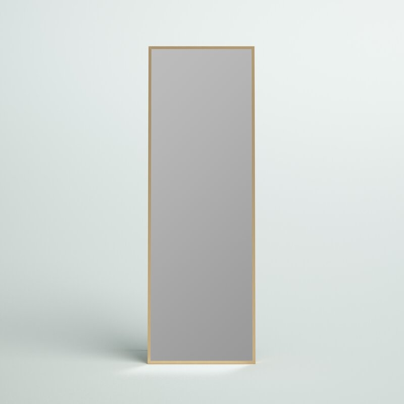 Martinsen Full-Length Mirror, Gold, 65" - Image 0