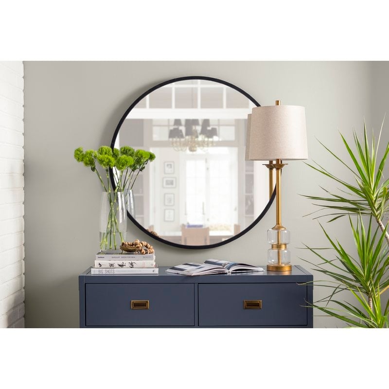 Hub 37" Modern and Contemporary Accent Mirror - Image 2