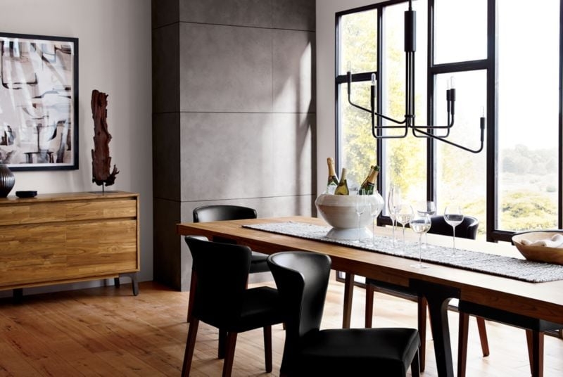 Curran Black Dining Chair - Image 3