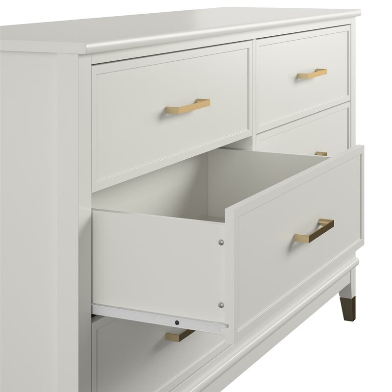 Westerleigh 6 Drawer Double Dresser - White - Image 4