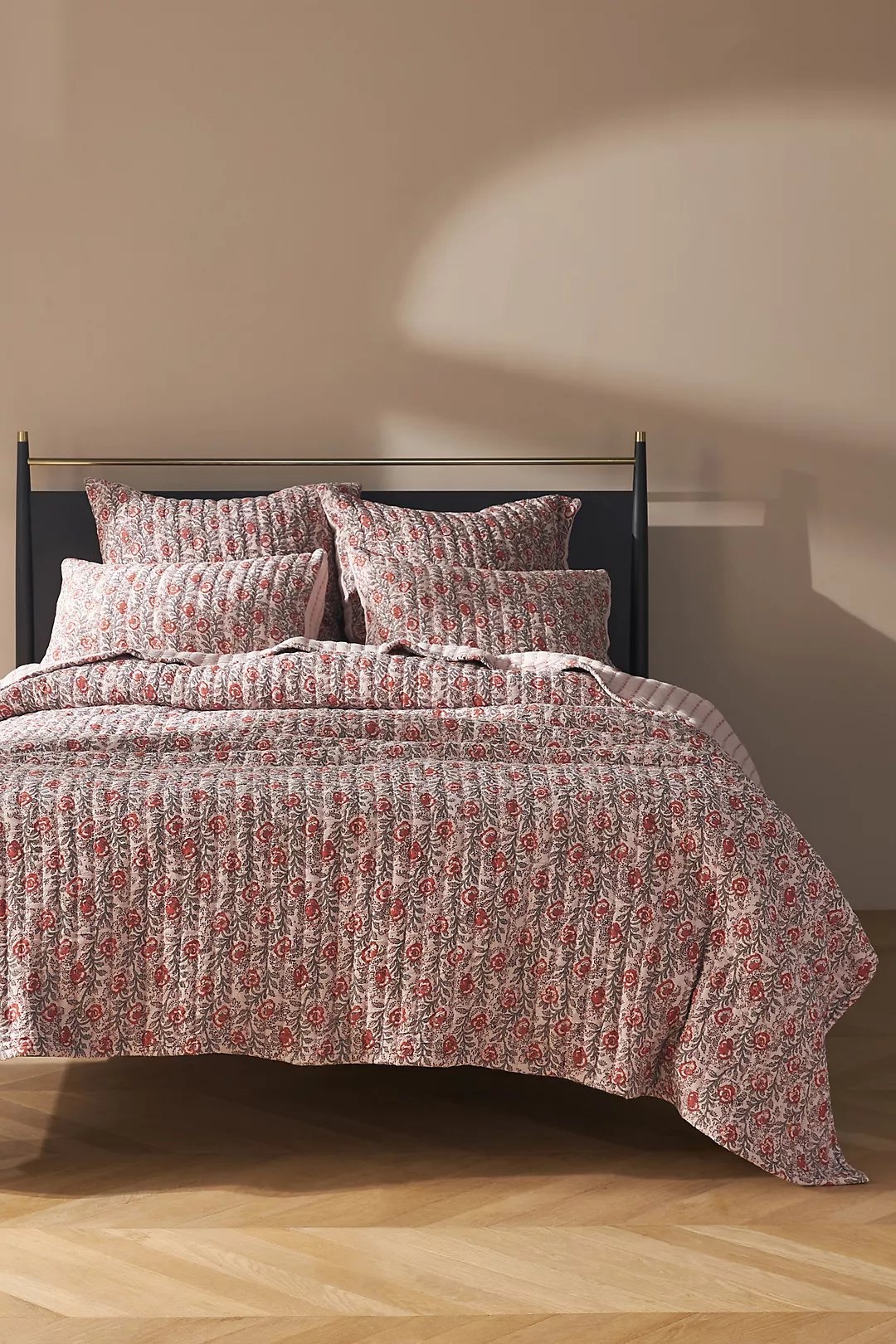 Rowena Coverlet By Amber Lewis for Anthropologie in Pink, King - Image 2