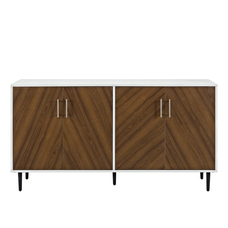 Daigneault Modern Bookmatch Buffet Table - Image 1