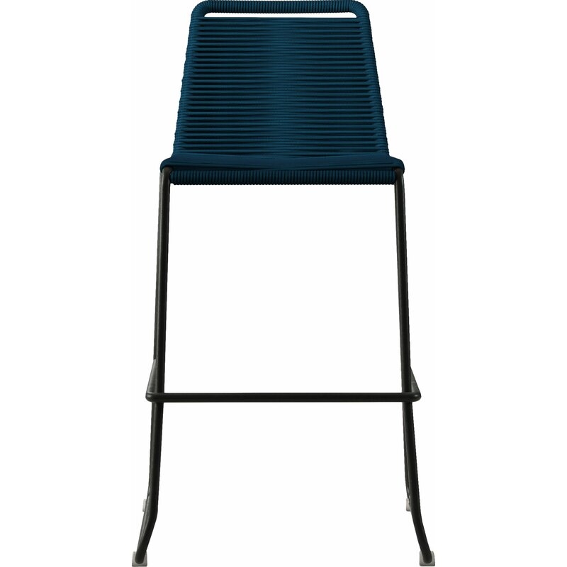 Jaren Counter Stool, Blue, 26" seat height - Image 0