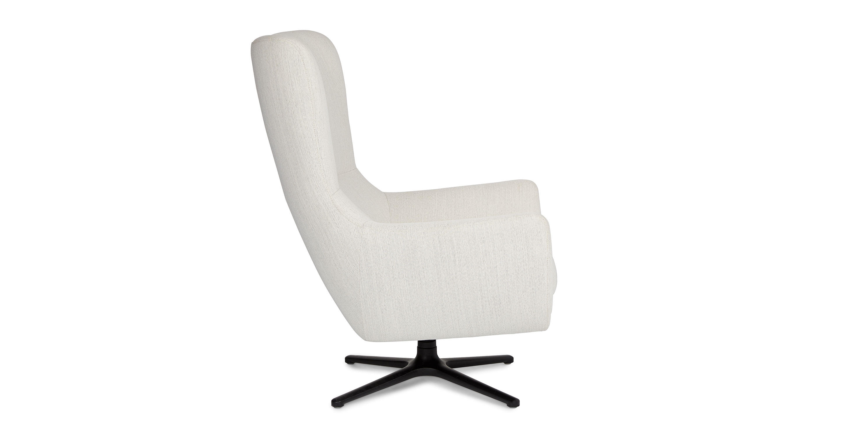 Agga Atelier Ivory Swivel Chair - Image 3