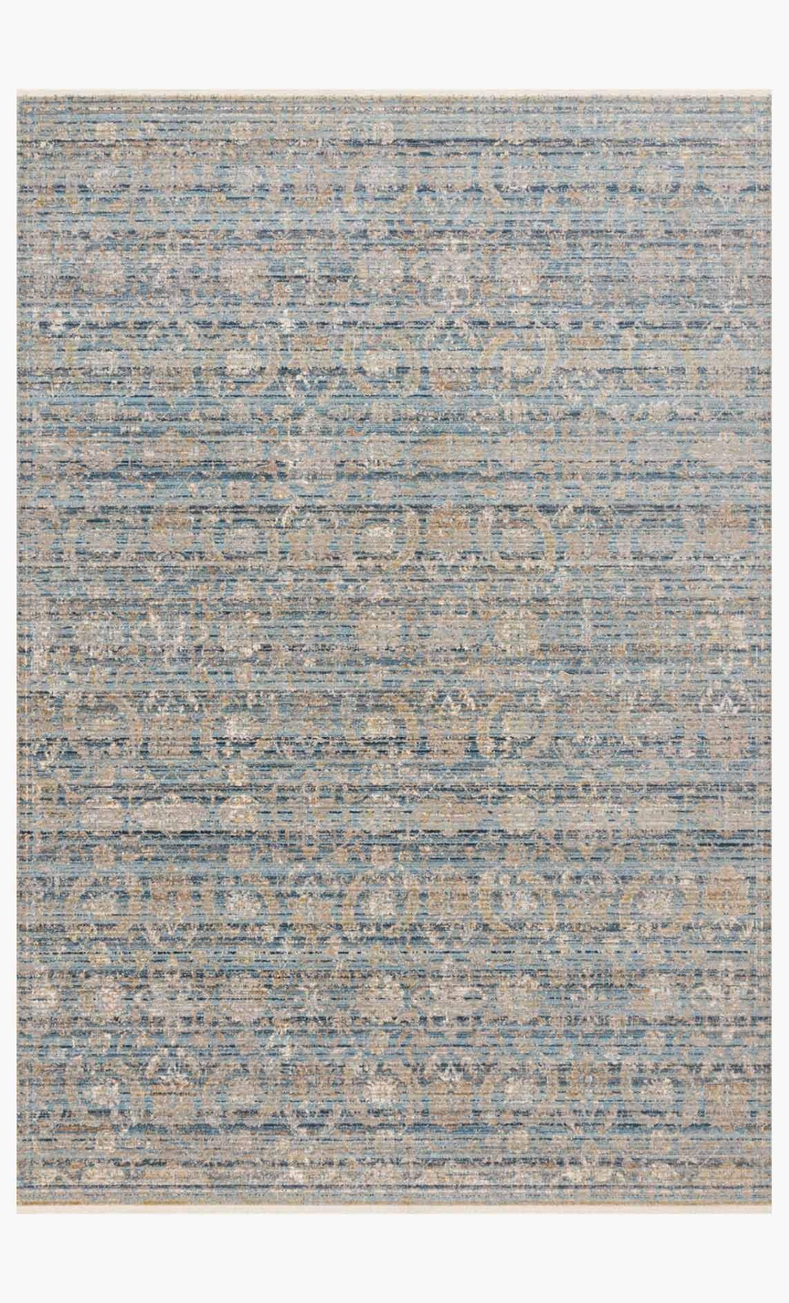 CLE-03 Ocean / Gold - 7'10" x 10'2" - Image 0