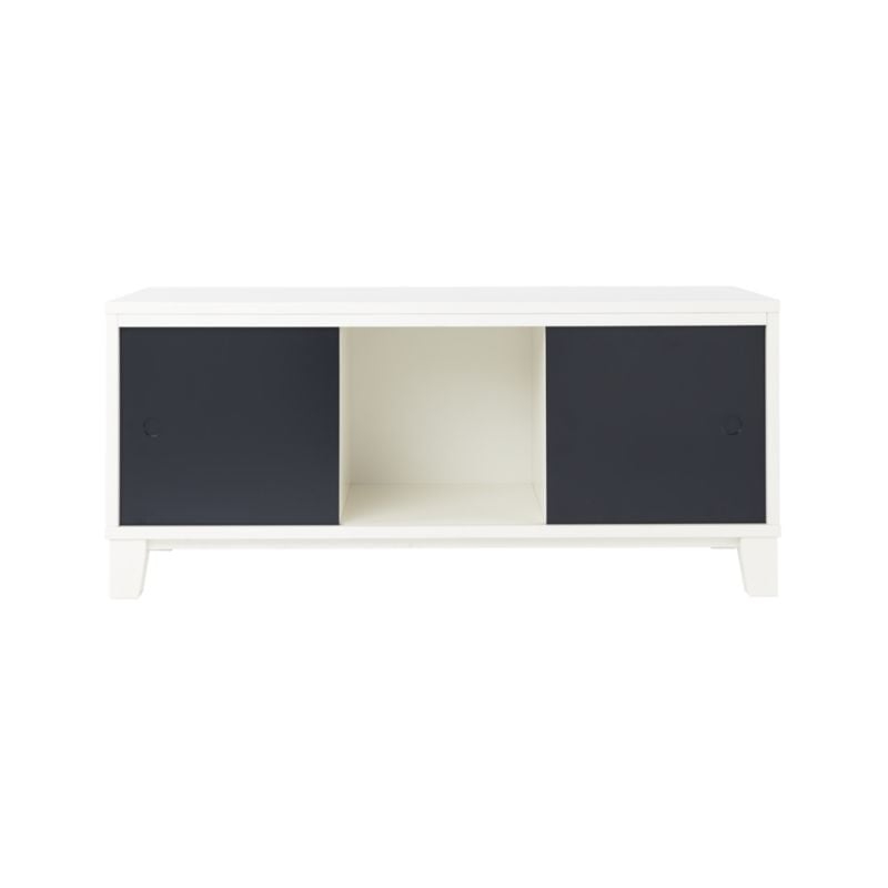 District 3-Cube Warm White Stackable Bookcase - Image 3
