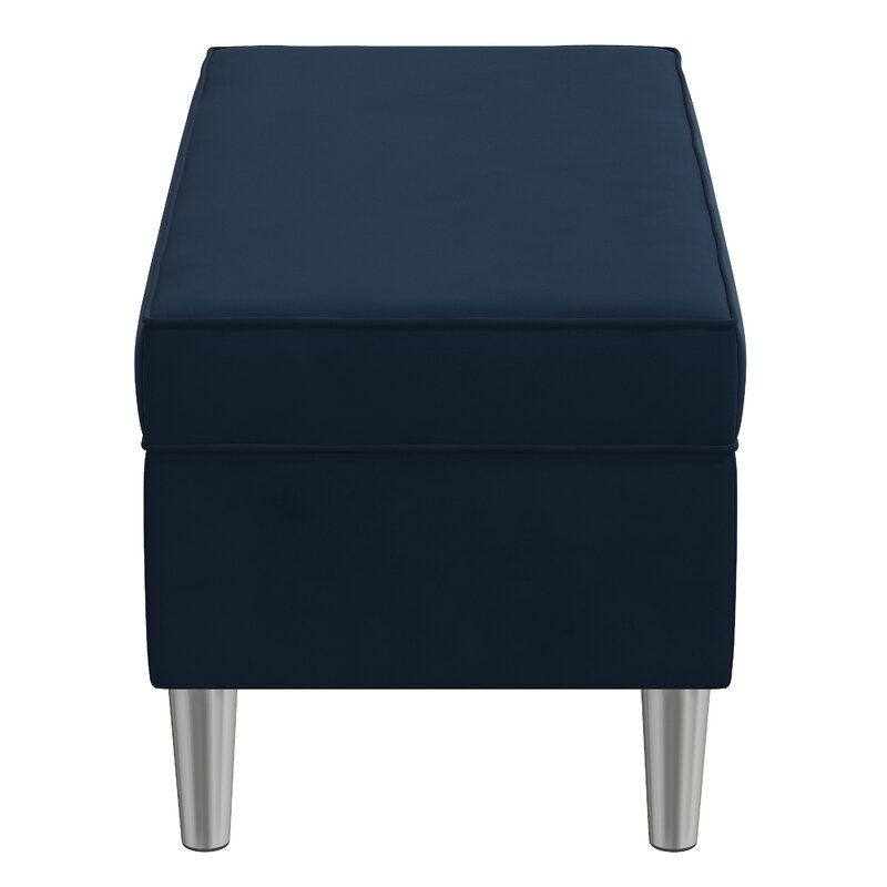 Como Upholstered Storage Bench - Image 4