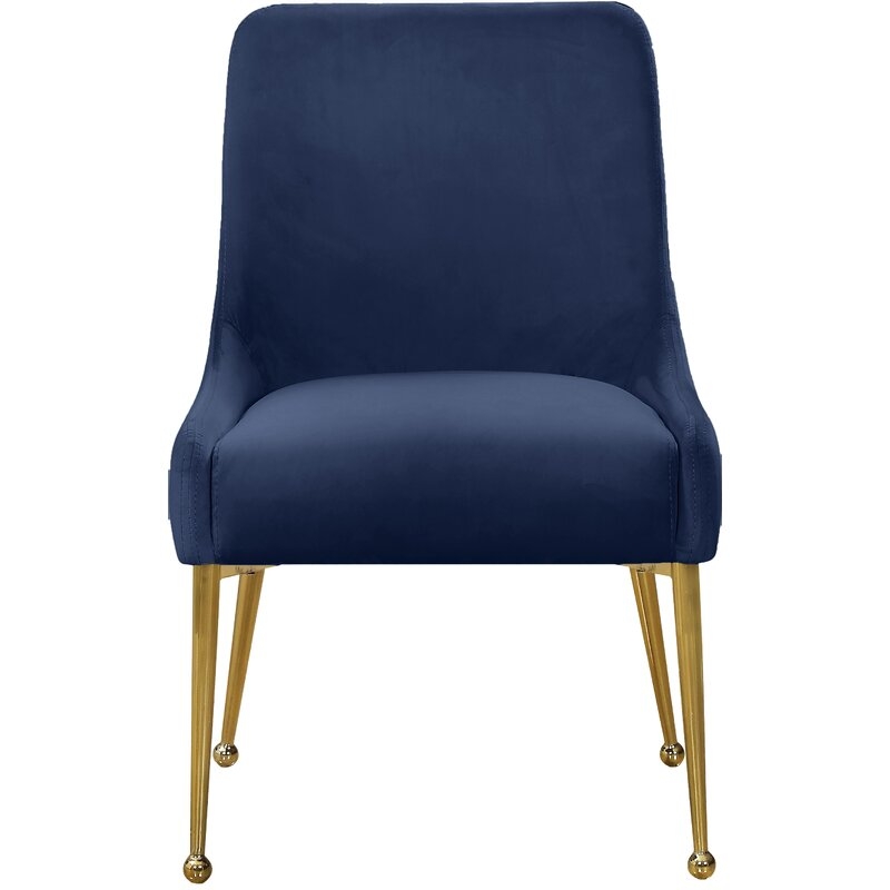 Rickyah Velvet Upholstered Side Chair (Set of 2) - Image 1