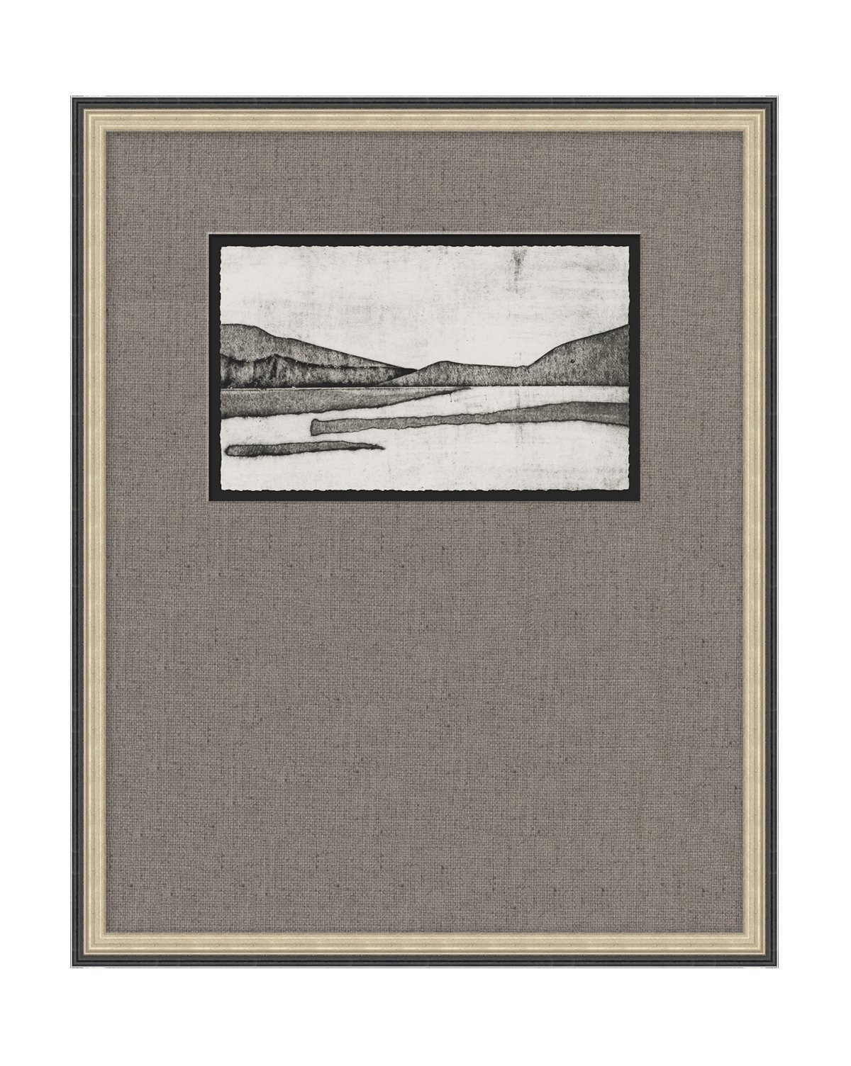 MOUNTAIN LAKE Framed Art - Image 0