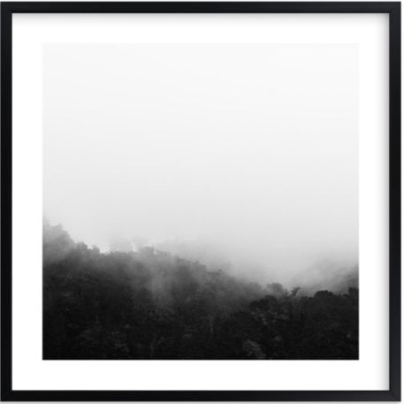 Bewilder 24x24 - matte black frame with white border - Image 0